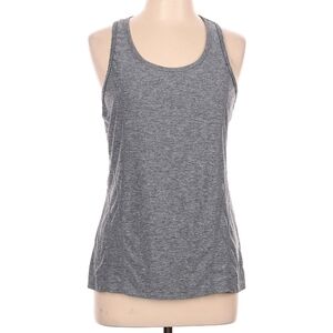Reebok Grey Women’s Large Fitted Racerback Workout Tank Top